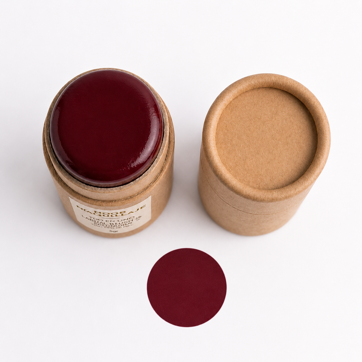 Labial 3 en 1 con Betabel, Natural, Vegano, Terciopelo